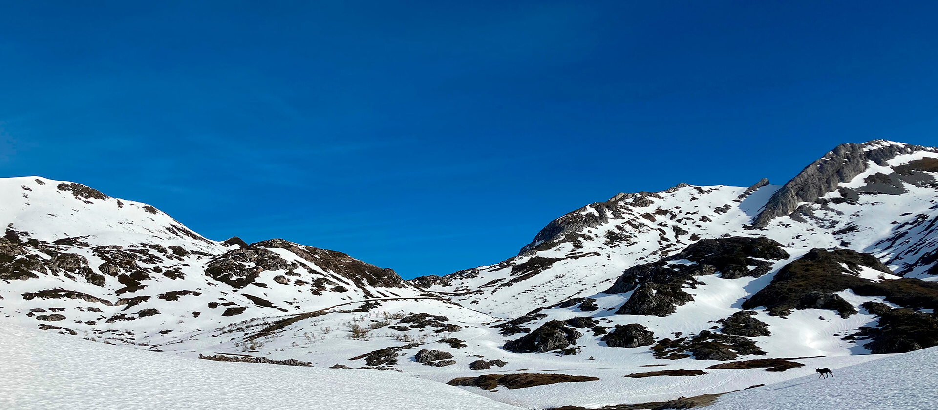 Aller concejo de nieve Asturias