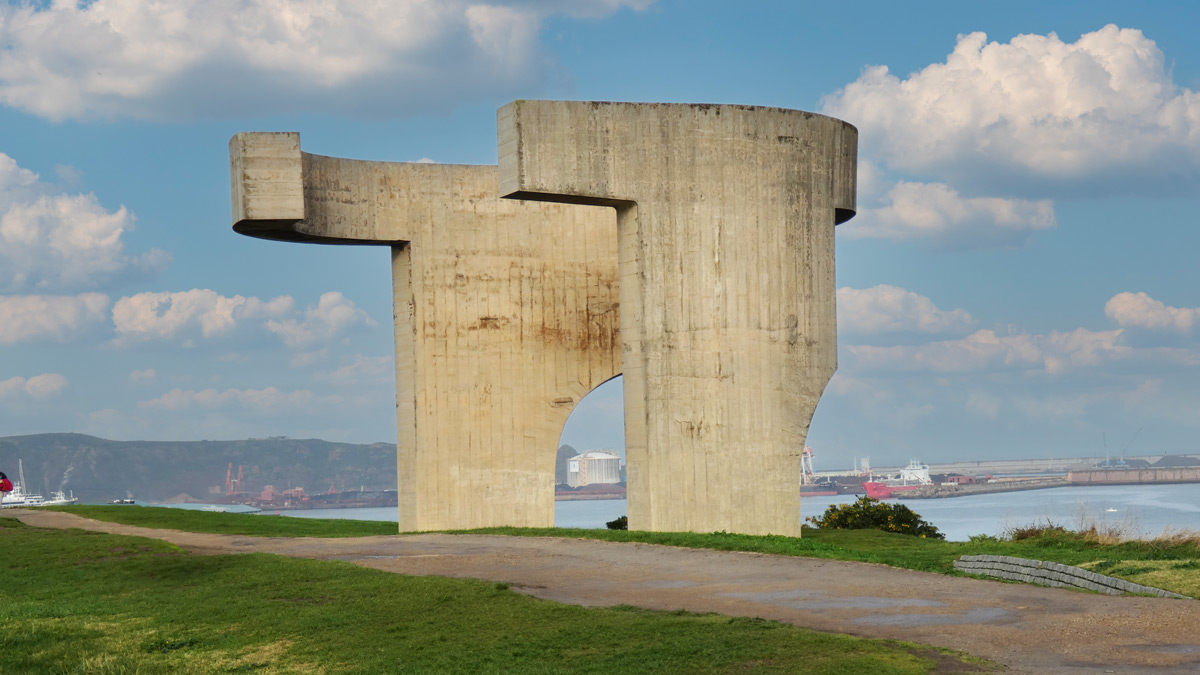 Gijón Elogio del Horizonte Eduardo Chillida